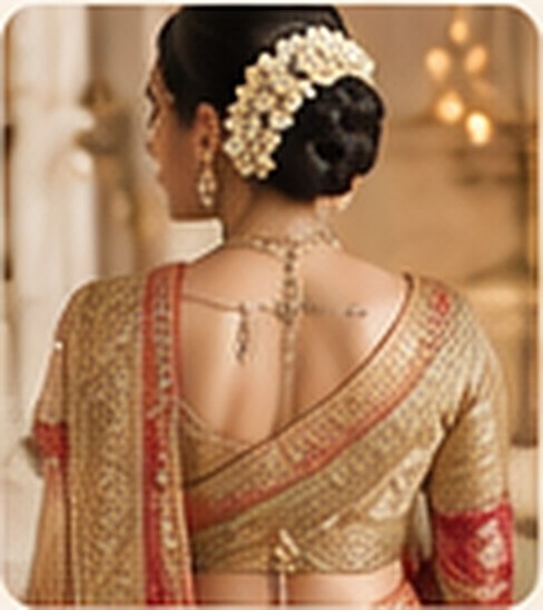 Saree draping